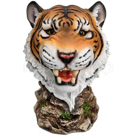 Фигура Подставка под бутылку Голова тигра (акрил) 718483/I163