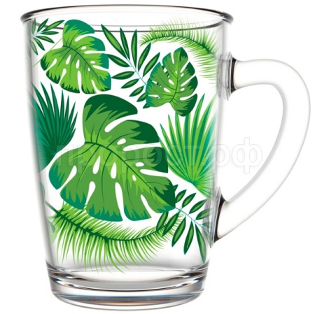 Кружка Живая природа Тропики 300мл /334-Д /12шт/ДК Кружка Живая природа Тропики 300мл /334-Д /12шт/ДК