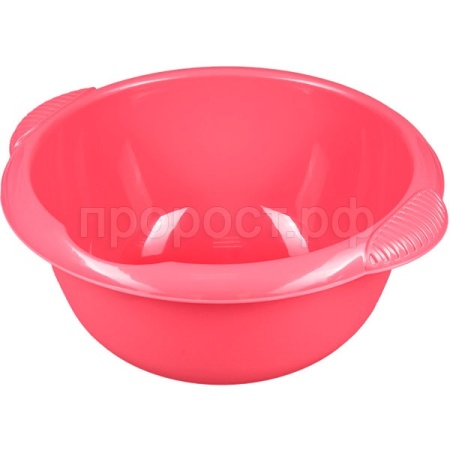 Таз 18л Ракушка розовый 03063 /10шт/Арз