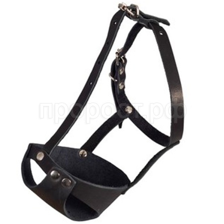 Намордник кожа цельнокроеный Французский Бульдог/04017012/Каскад Намордник кожа цельнокроеный Французский Бульдог/04017012/Каскад