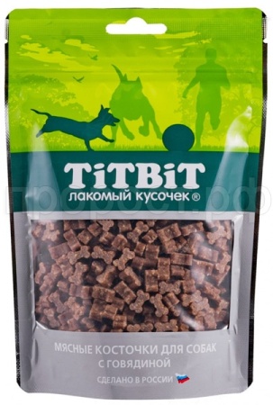 Лакомство для собак мясные с говядиной